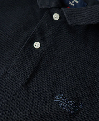 Superdry Classic Pique Polo - Eclipse Navy