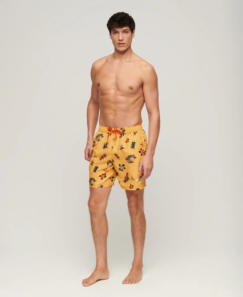 Superdry Hawaiian Print Swim Short