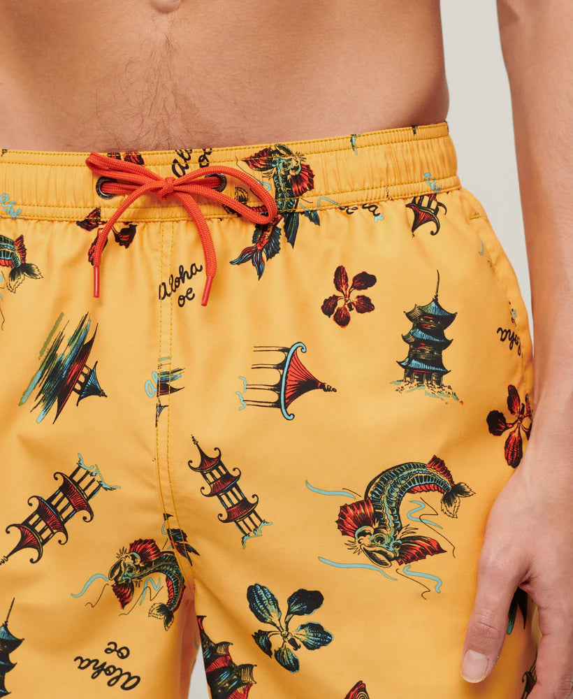 Superdry Hawaiian Print Swim Short