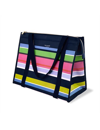 Kate Spade NY Insulated Market Tote Sunny Day Stripe
