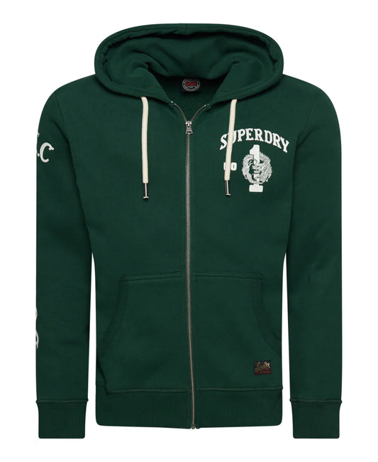 Superdry Vintage Collegiate Ziphood Army Green