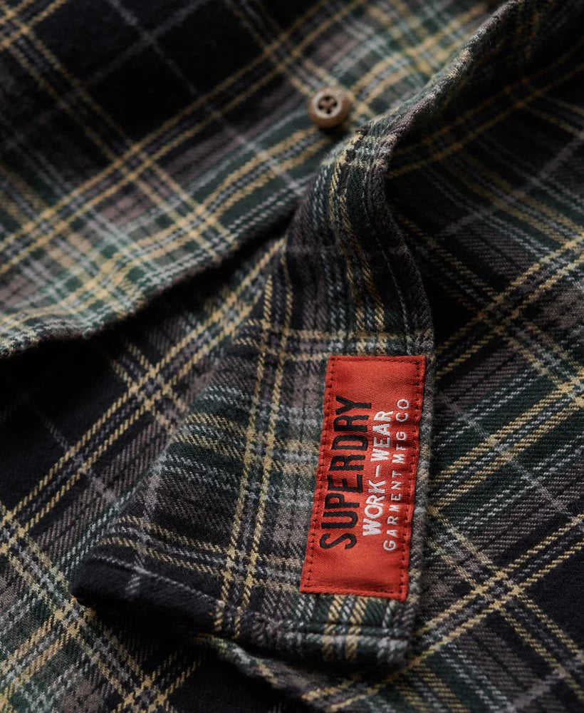 Superdry Lumberjack Shirt Drayton Check - Black