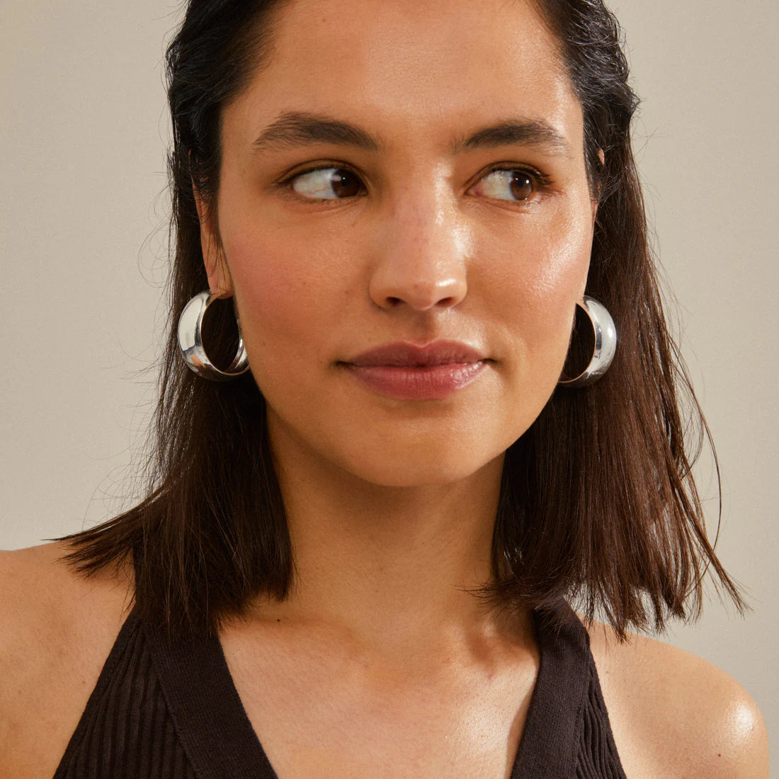 Pilgrim Naia Recycled Mega Chunky Hoops