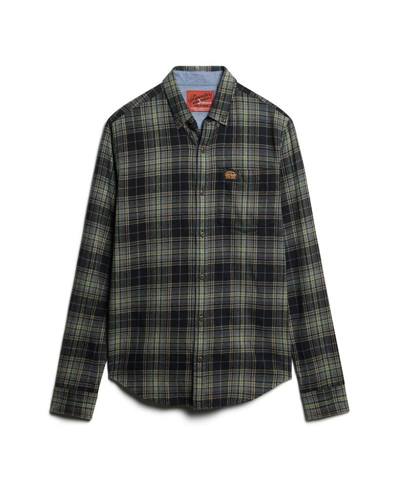 Superdry Lumberjack Shirt Drayton Check - Black