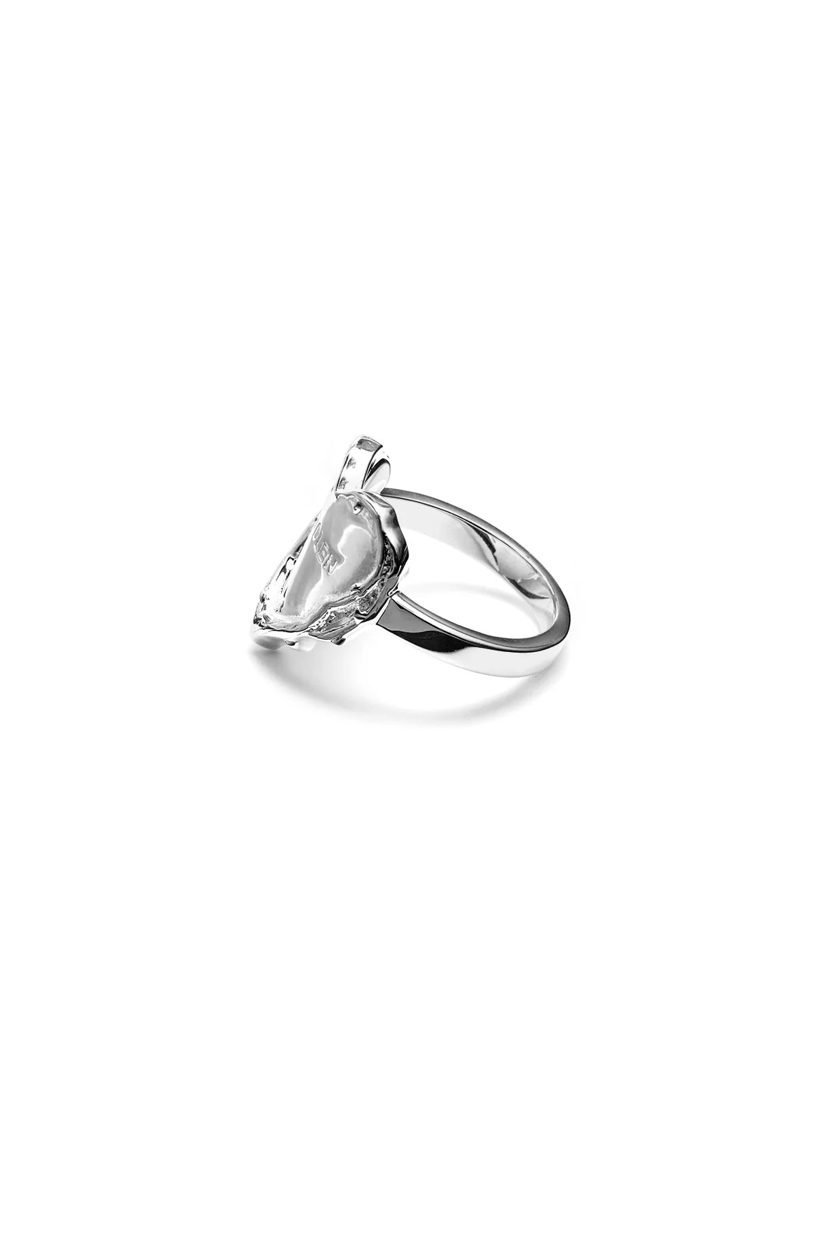 Stolen Girlfriends Club Thorned Heart Ring Stirling Silver