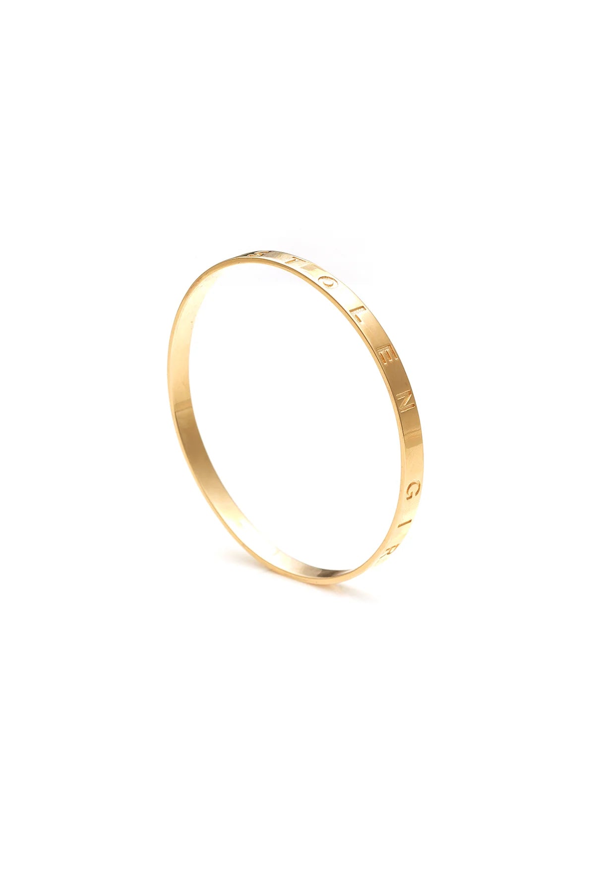 Stolen Girlfriends Club Stolen Bangle - Gold Plated