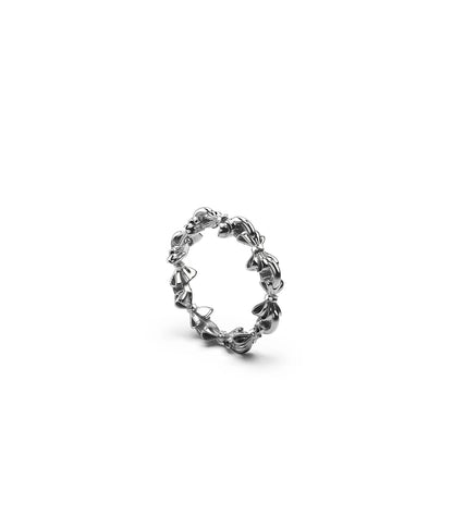 Stolen Girlfriends Club Pierced Bow Infinity Ring