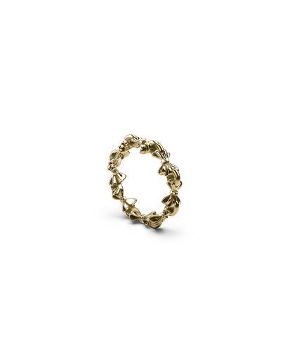 Stolen Girlfriends Club Pierced Bow Infinity Ring
