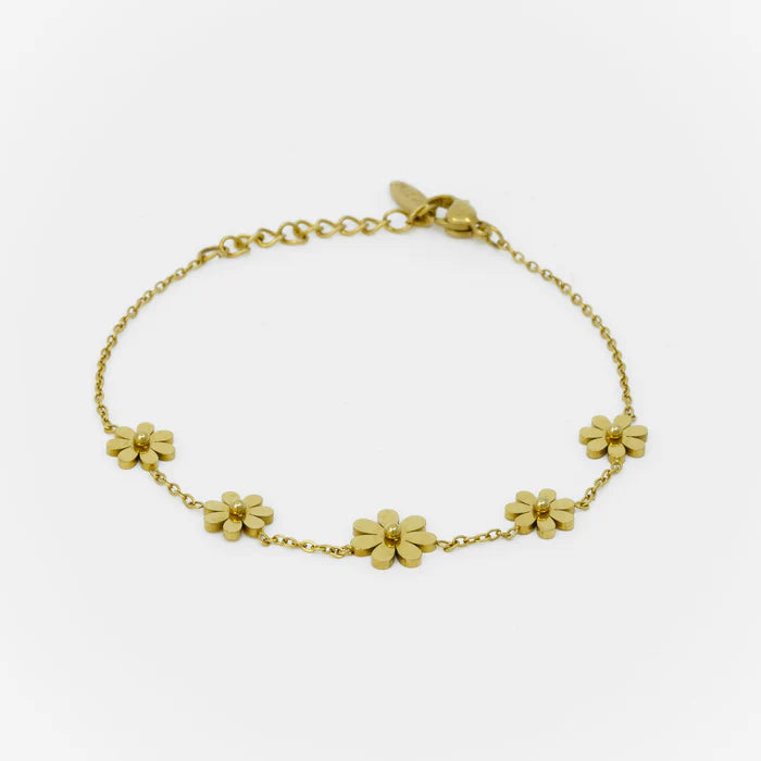 Other Things Gold Daisy Bracelet