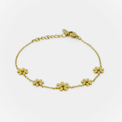 Other Things Gold Daisy Bracelet