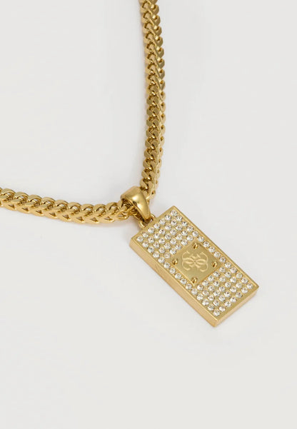 Guess Necklace 4G Frontiers Gold Curb