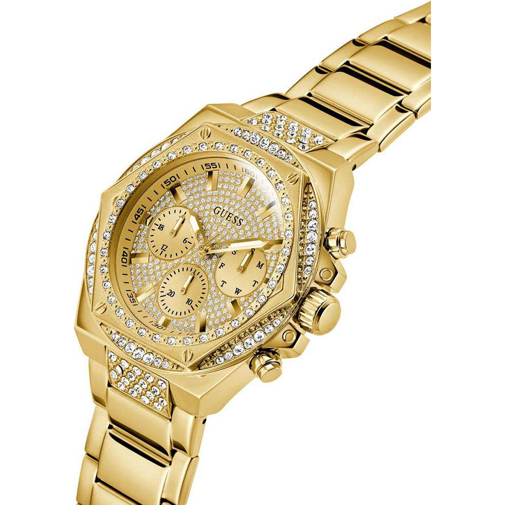 Guess Watch Fury Glitz MF DL Gold Bracelet
