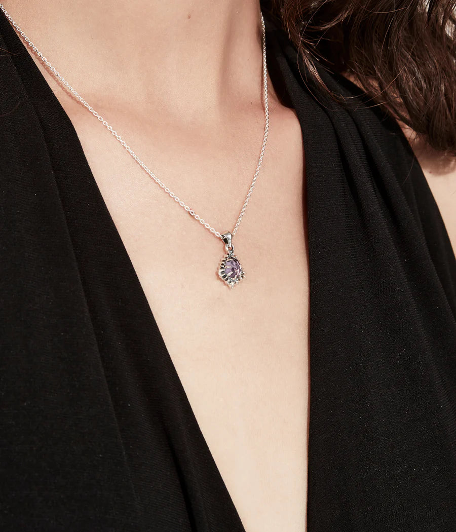 Stolen Girlfriend Club Jagged Teardrop Necklace