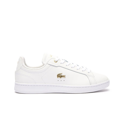 Lacoste Carnaby Pro White/Gold Leather