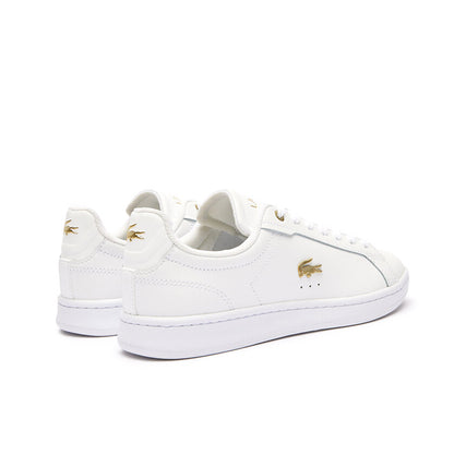 Lacoste Carnaby Pro White/Gold Leather