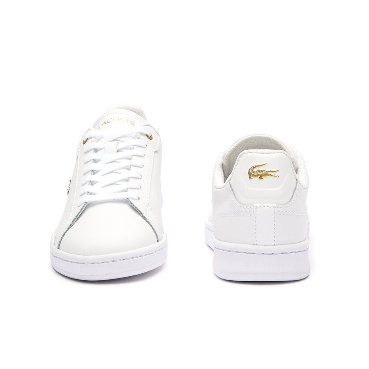 Lacoste Carnaby Pro White/Gold Leather