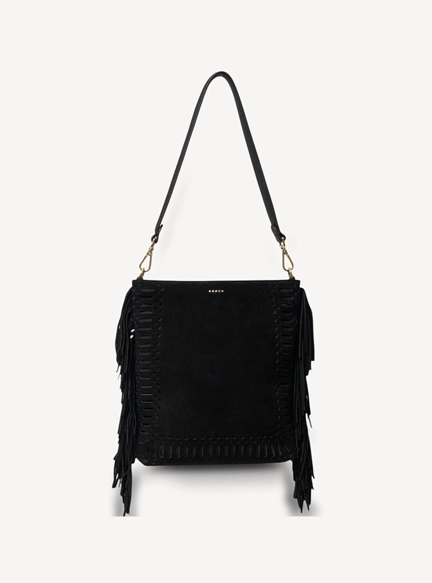 Saben Claudette Shoulder Bag with Fringe
