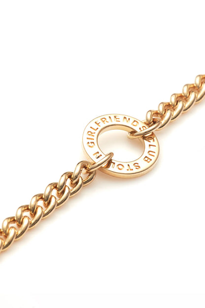 Stolen Girlfriends Club Halo Necklace - Gold Plated