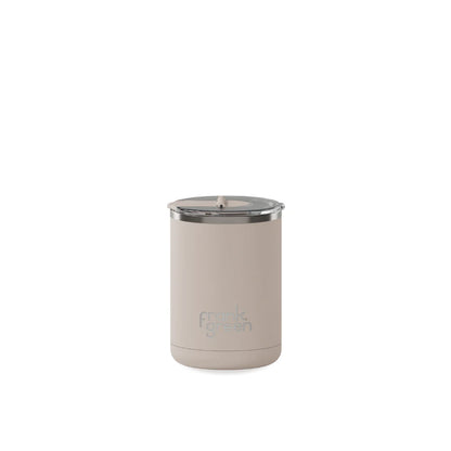 Frank Green 12oz Ceramic Coffee Cup with Hinged Screw Lid