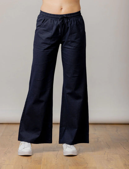 Moss Linen Pant