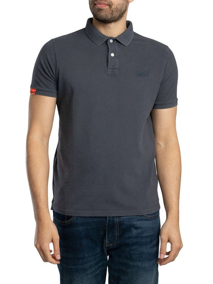 Superdry Vintage Destroy Polo Tee
