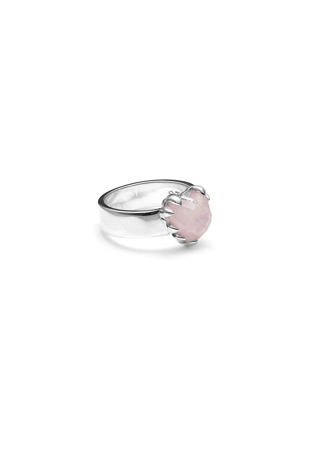 Stolen Girlfriends Club Love Claw Ring Rose Quartz