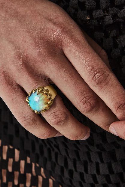 Stolen Girlfriend Club Opal Claw Ring
