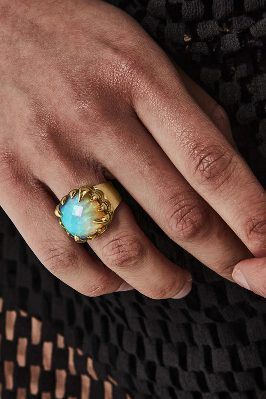 Stolen Girlfriend Club Opal Claw Ring