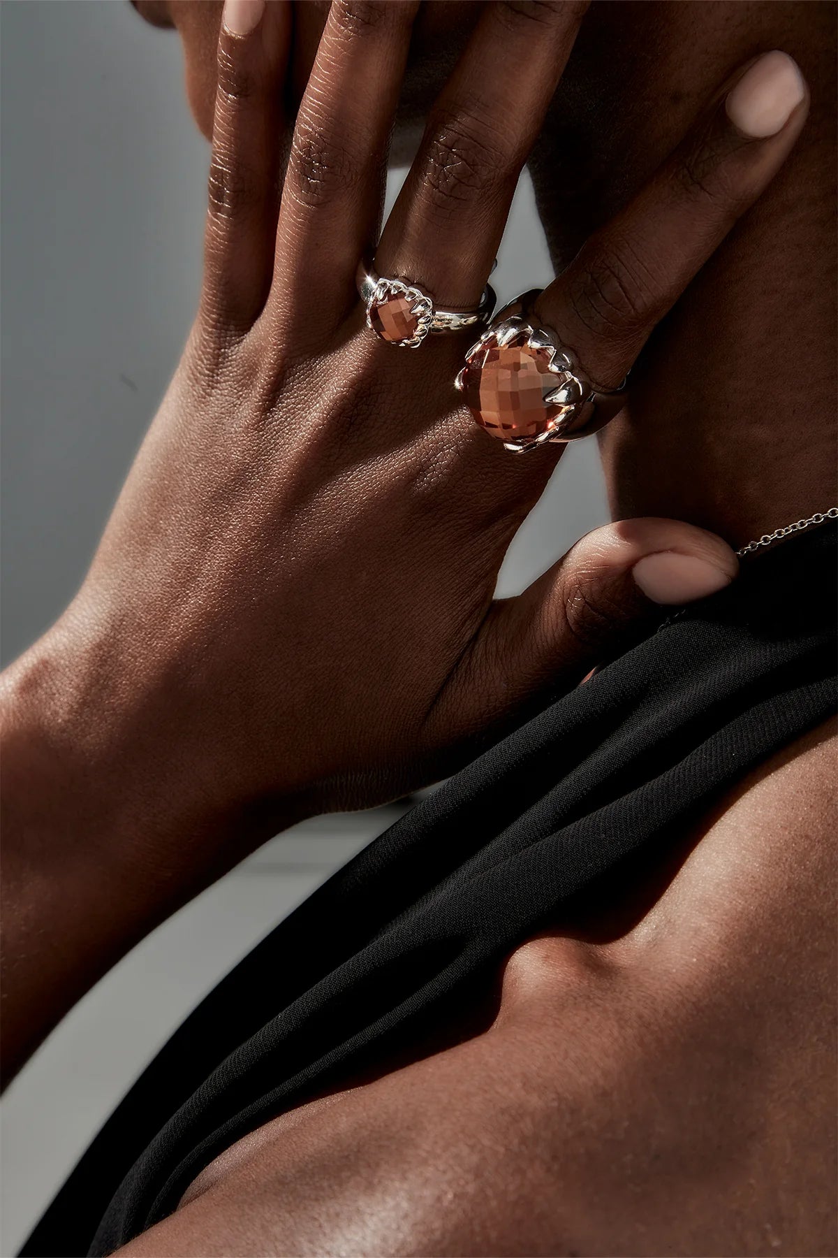 Stolen Girlfriend Club Baby Claw Citrine Ring