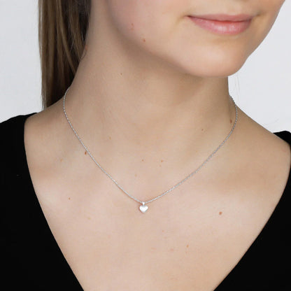 Pilgrim Sophia Recycled Tiny Heart Necklace