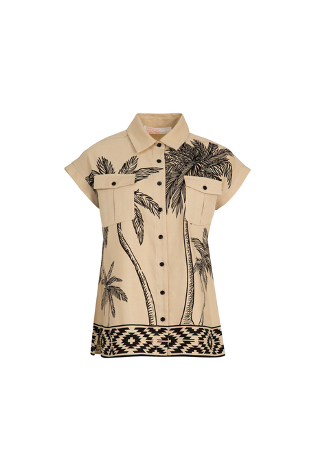 Coop Tropic Utility Shirt Palm Beach