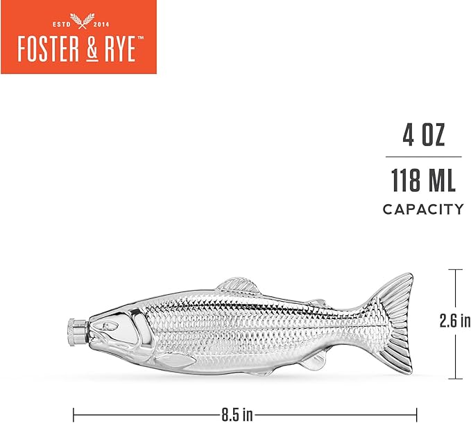 Foster & Rye Trout Flask