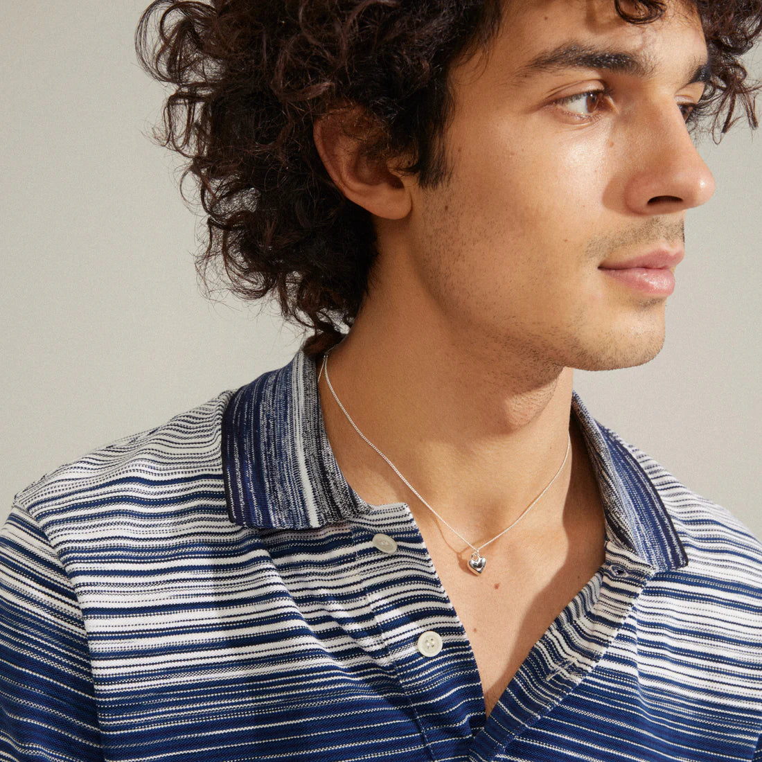 Pilgrim Afroditte Recycled Heart Necklace