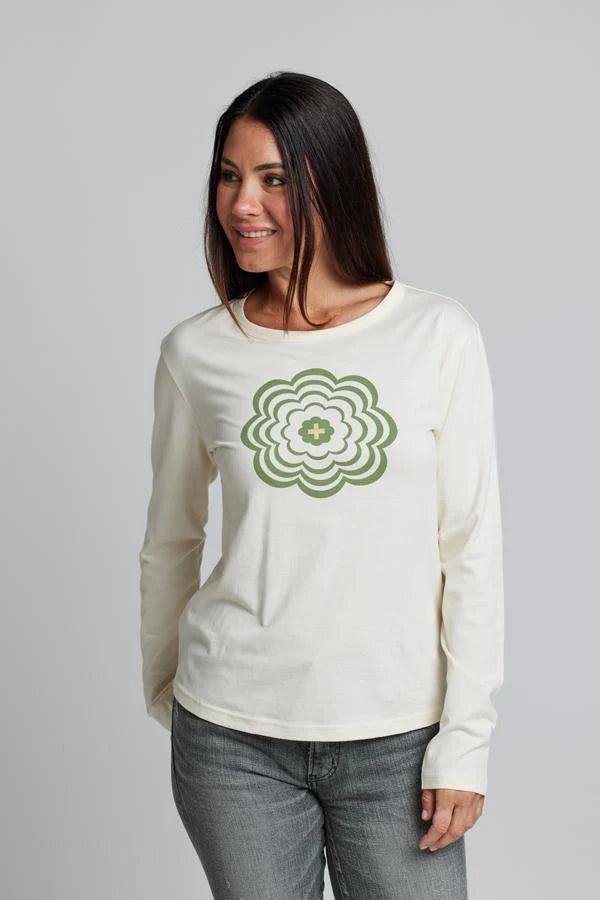Stella + Gemma  Cream Daisy Long Sleeve