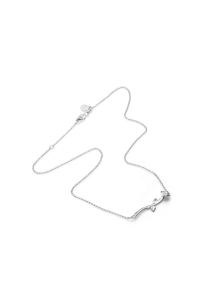 Stolen Girlfriends Club Rose Bar Necklace