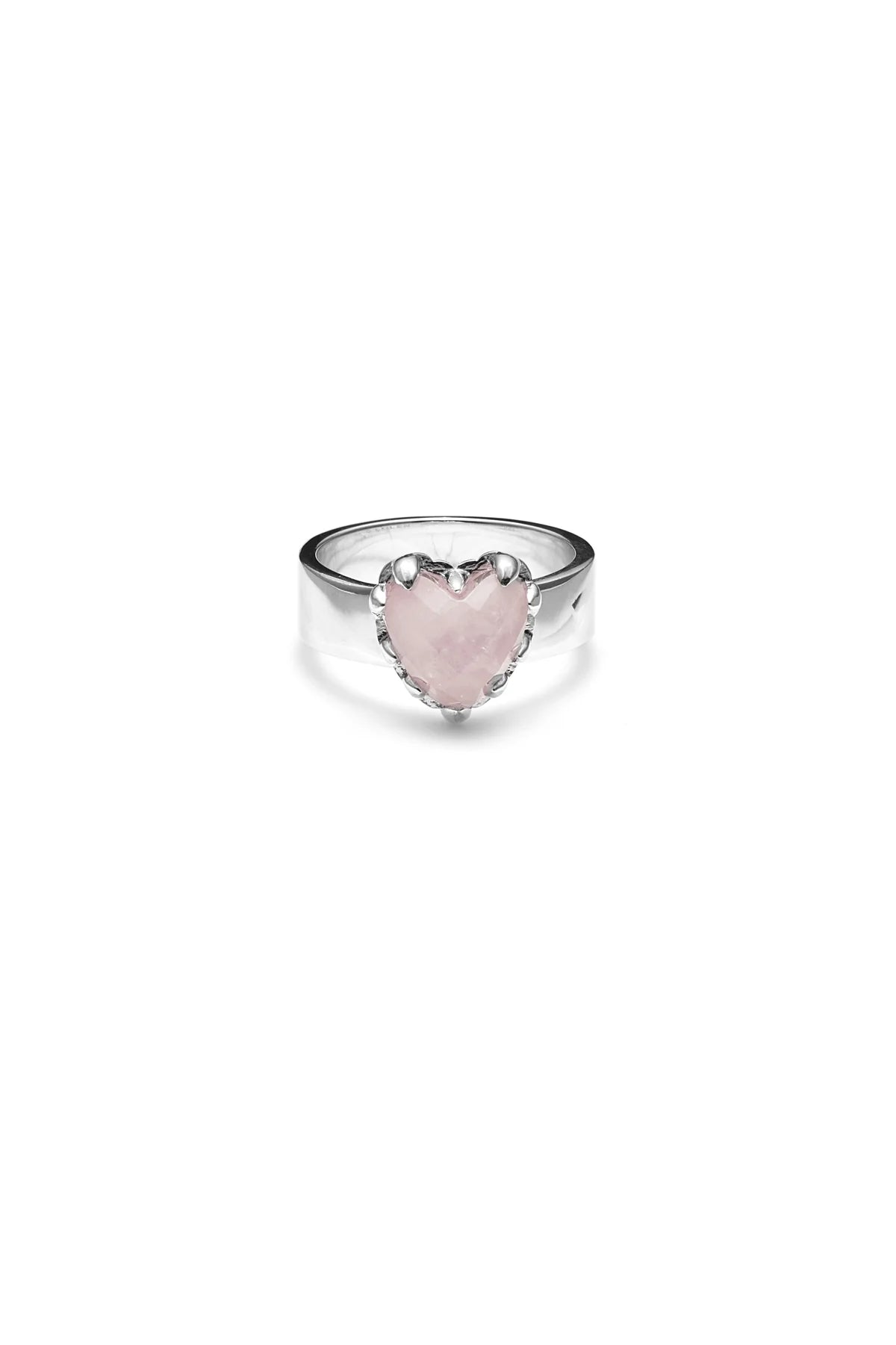 Stolen Girlfriends Club Love Claw Ring Rose Quartz