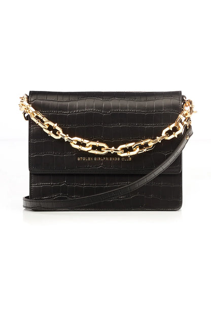 Stolen Girlfriends Club Big Trouble Bag Matte Black/Gold