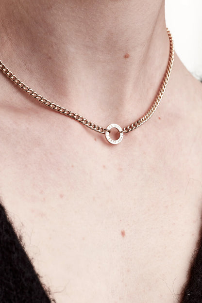 Stolen Girlfriends Club Halo Necklace - Gold Plated