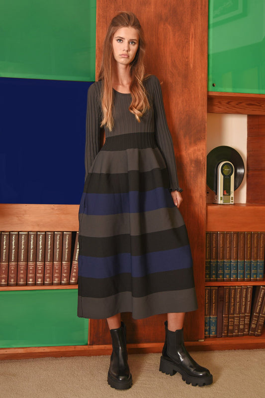 Coop Stripe Winter Dress