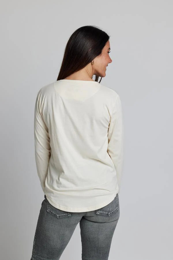 Stella + Gemma  Cream Daisy Long Sleeve