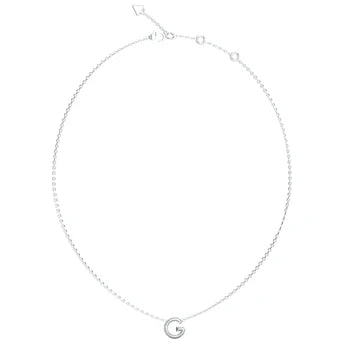Guess Crystal G Pave Necklace