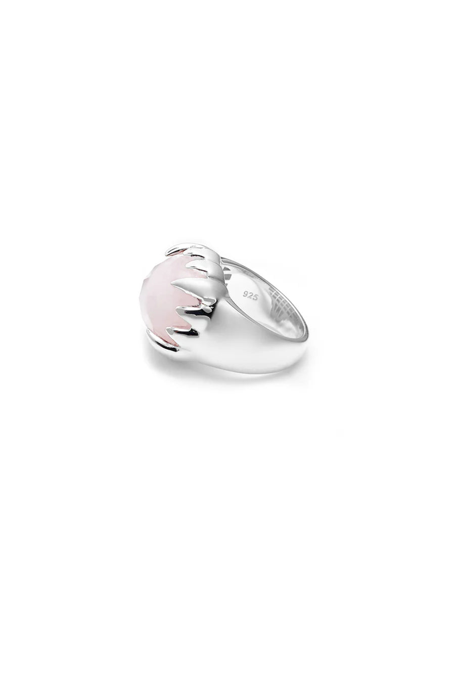 Stolen Girlfriends Club Claw Ring Rose-Quartz