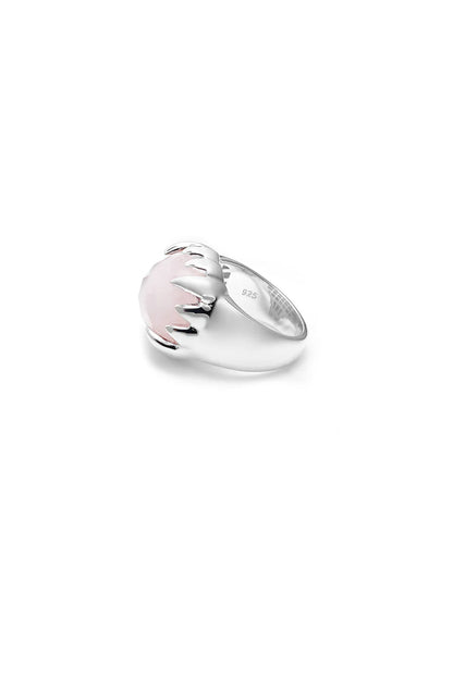Stolen Girlfriends Club Claw Ring Rose-Quartz