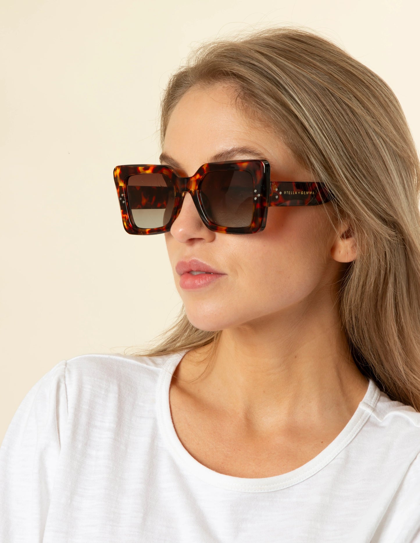 Stella + Gemma Cora Tort Sunglasses