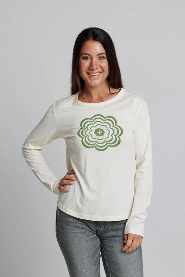 Stella + Gemma  Cream Daisy Long Sleeve