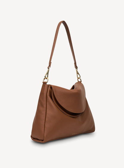 Saben Becks Shoulder Bag Tan Luxe
