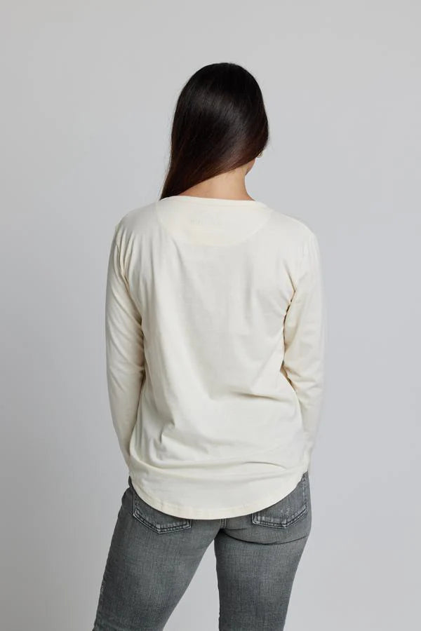 Stella + Gemma  Cream Daisy Long Sleeve