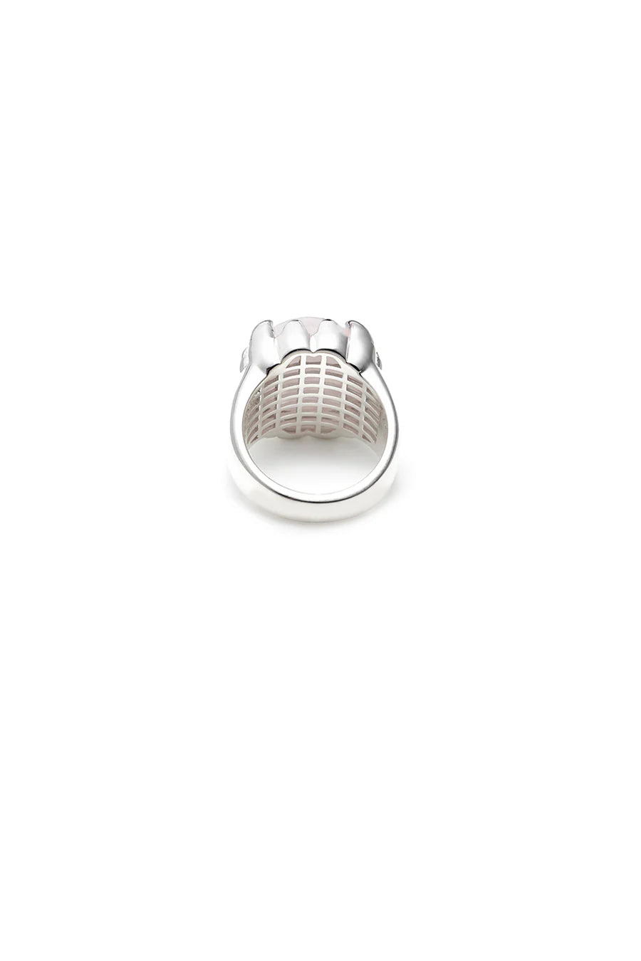 Stolen Girlfriends Club Claw Ring Rose-Quartz