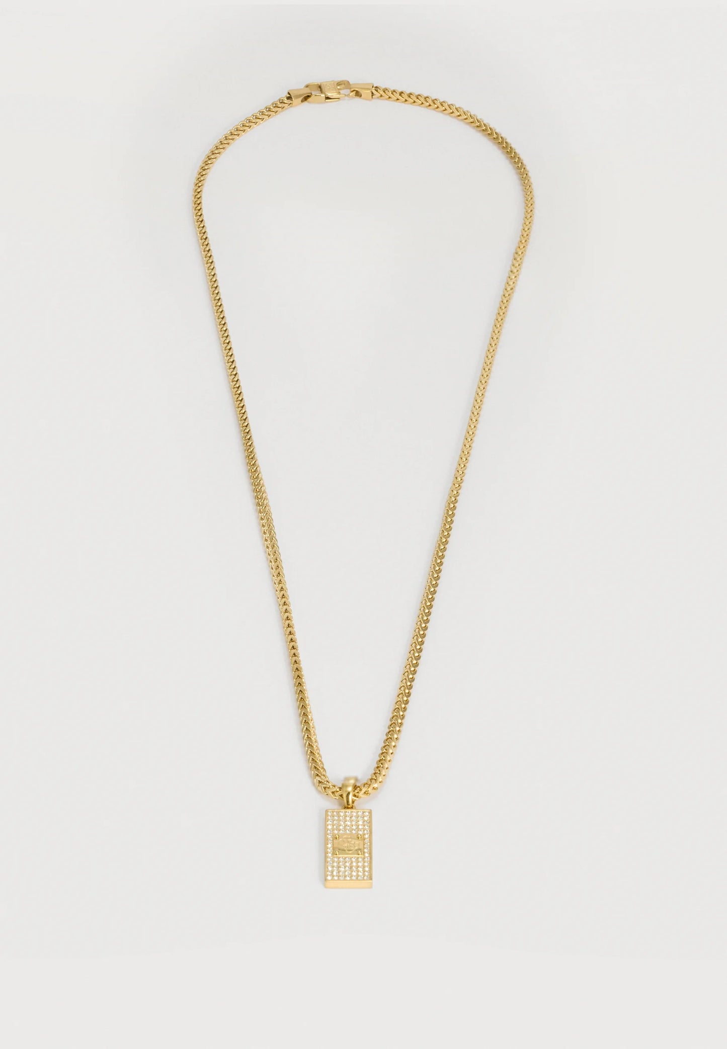 Guess Necklace 4G Frontiers Gold Curb