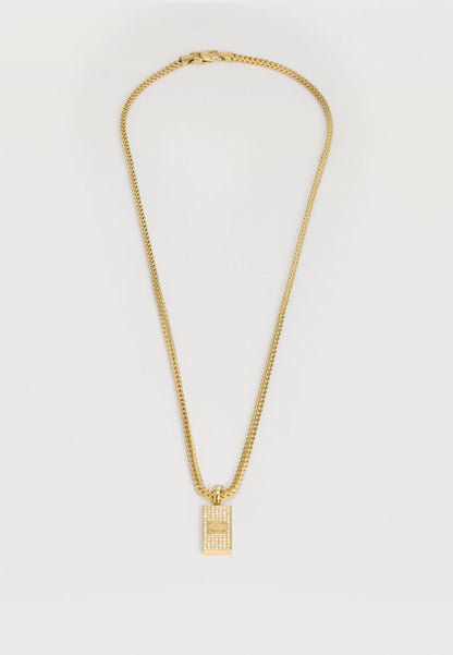 Guess Necklace 4G Frontiers Gold Curb